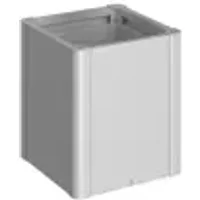 Biohort Plantenbak Belvedere Midi - Zilver - Metaal - 68,5x80,5x29cm
