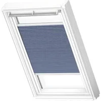 Velux Manueel Verduisterend Plisségordijn Fhc Mk08 1156swl Blauw White Line