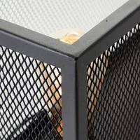 Brilliant Tafellamp Maze Zwart 2xe27