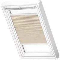 Velux Manueel Verduisterend Plisségordijn Fhc F06 1155swl Beige White Line