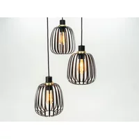 Eglo Hanglamp Pocicas Zwart ⌀35cm 3xe27