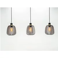 Eglo Hanglamp Pocicas Zwart 3xe27
