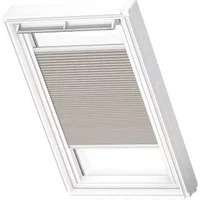 Velux Manueel Verduisterend Plisségordijn Fhc Mk04 1171swl Donkerzand White Line