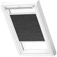 Velux Manueel Verduisterend Plisségordijn Fhc Mk06 1047swl Steenkool White Line