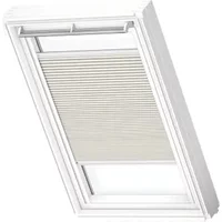 Velux Manueel Verduisterend Plisségordijn Fhc Mk10 1172swl Lichtgrijs White Line