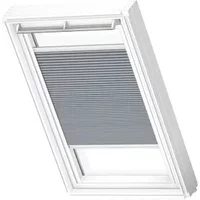 Velux Manueel Verduisterend Plisségordijn Fhc Pk06 1163swl Grijs White Line