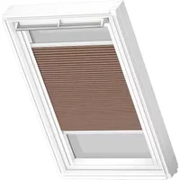 Velux Manueel Verduisterend Plisségordijn Fhc Sk08 1165swl Lichtbruin White Line