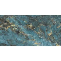 Vloertegel Lemurian Blue - Marmerlook - Blauw - 60x120cm - 1,44m²