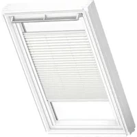 Velux Manueel Lichtdoorlatend Plisségordijn White Line Fhl Ck01 1016swl Wit