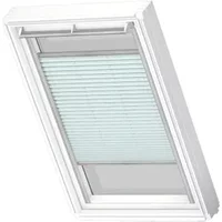 Velux Manueel Lichtdoorlatend Plisségordijn Fhl S06 1285s Zachtblauw