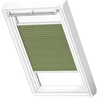 Velux Manueel Lichtdoorlatend Plisségordijn White Line Fhl Mk08 1280swl Bosgroen