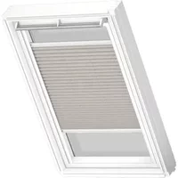 Velux Manueel Lichtdoorlatend Plisségordijn White Line Fhl Sk10 1284swl Grijs