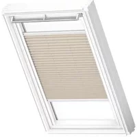 Velux Manueel Lichtdoorlatend Plisségordijn White Line Fhl Pk04 1259swl Zand