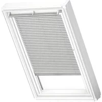 Velux Jaloezie Manueel White Line Pal M06 7057swl Geborsteld Zilver