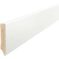 Maclean Hoge Plint V313 - Wit - 240cm - 15x70mm