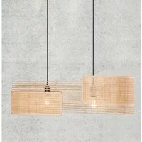 Nordlux Hanglamp Jaffna Raffia 3xe27