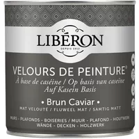 Liberon Velours De Peinture Muurverf - Mat - Brun Caviar - 0,5l
