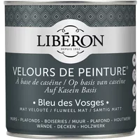 Liberon Velours De Peinture Muurverf - Mat - Bleu Des Vosges - 0,5l