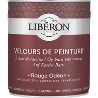Liberon Velours De Peinture Muurverf - Mat - Rouge Odéon - 2,5l
