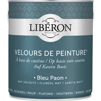 Liberon Velours De Peinture Muurverf - Mat - Bleu Paon - 2,5l