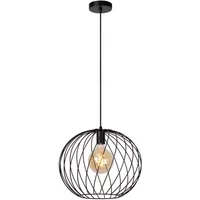 Lucide Hanglamp Danza Zwart ⌀40cm E27