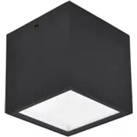 Lutec Plafondlamp Gemini Zwart 7w