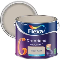 Flexa Creations Muurverf - Zijdeglans - Urban Taupe - 2,5l