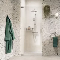 Sealskin - Douchedeur Pure 90 X 200cm - Chroom Profiel - 8 Mm Helder Glas