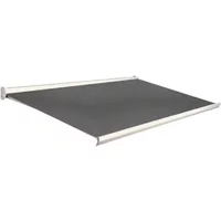 Domasol Knikarmscherm F10 - Crème - Doek D131 - Handmatig - Uv-bestendig - 350x250cm