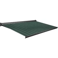 Domasol Knikarmscherm F10 - Antraciet - Doek D388 - Elektrisch - Uv-bestendig - 550x250cm