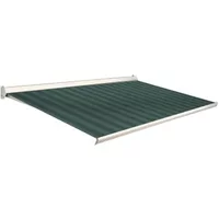 Domasol Knikarmscherm F10 - Crème - Doek D388 - Handmatig - Uv-bestendig - 450x300cm