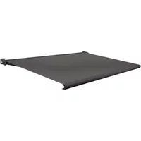 Domasol Knikarmscherm F20 - Antraciet - Doek D367 - Elektrisch - Uv-bestendig - 350x250cm