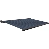 Domasol Knikarmscherm F20 - Antraciet - Doek D390 - Elektrisch - Uv-bestendig - Met Afstandsbediening - 350x250cm