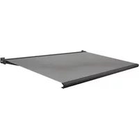 Domasol Knikarmscherm F20 - Antraciet - Doek D292 - Elektrisch - Uv-bestendig - Met Afstandsbediening - 550x250cm