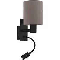 Eglo Wandlamp Pasteri Zwart E27