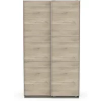 Kledingkast Ghost - Met Schuifdeuren - Eik Kronberg - 116x59x203cm
