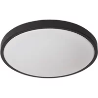 Lucide Plafondlamp Badkamer Dasher - Zwart - 41cm - 24w - Met Sensor