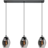 Eglo Hanglamp Almagro Zwart 3xe27