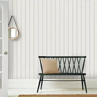 Vliesbehang Classic & Elegant - Licht Grijs-beige - Ijsblauw - 10,05m X 53cm