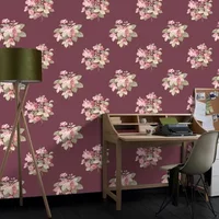 Vliesbehang Secret Garden G78496 - Donkerrood - Roze - Vergrijsd Groen - 10,00m X 53cm