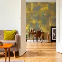 Fotobehang Smart Art Gallery 47345 - Geel - Grijs - 3,40m X 318cm