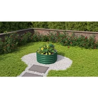 Vitavia Plantenbak Vita - Zeewier - Metaal - 82,1x82,1x40,1cm