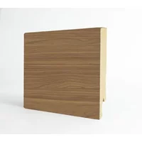 Maestro Hoge Plint - Warm Walnut - 240cm - 14x120mm