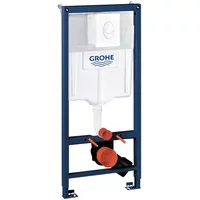 Grohe Inbouwreservoir Rapid Sl 3-in-1 Set Frame, Pushplate En Bevestigingsmateriaal + Wit Bedieningspaneel
