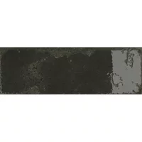 Wandtegel Alma Noir - Zwart - Porselein - 10x30 Cm - 1,14 M²