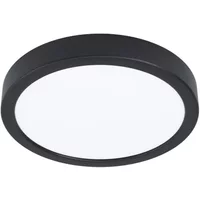 Eglo Plafondlamp Fueva 5 Zwart ⌀21cm 17w Met Sensor