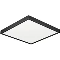 Eglo Plafondlamp Badkamer Fueva 6 Zwart 13w