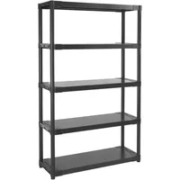 Grossfillex Stellingkast - Workline 3,0 - 175x105x40cm - Draagkracht 80kg - Zwart