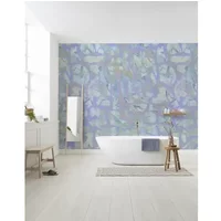 Komar Fotobehang Opal Waters - Paars - 2,50m X 400cm