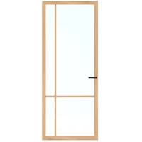 Cando Binnendeur Elegant Original Cc06 - Wit Eiken - Gelakt - Stomp - Rechts - 78x201,5cm